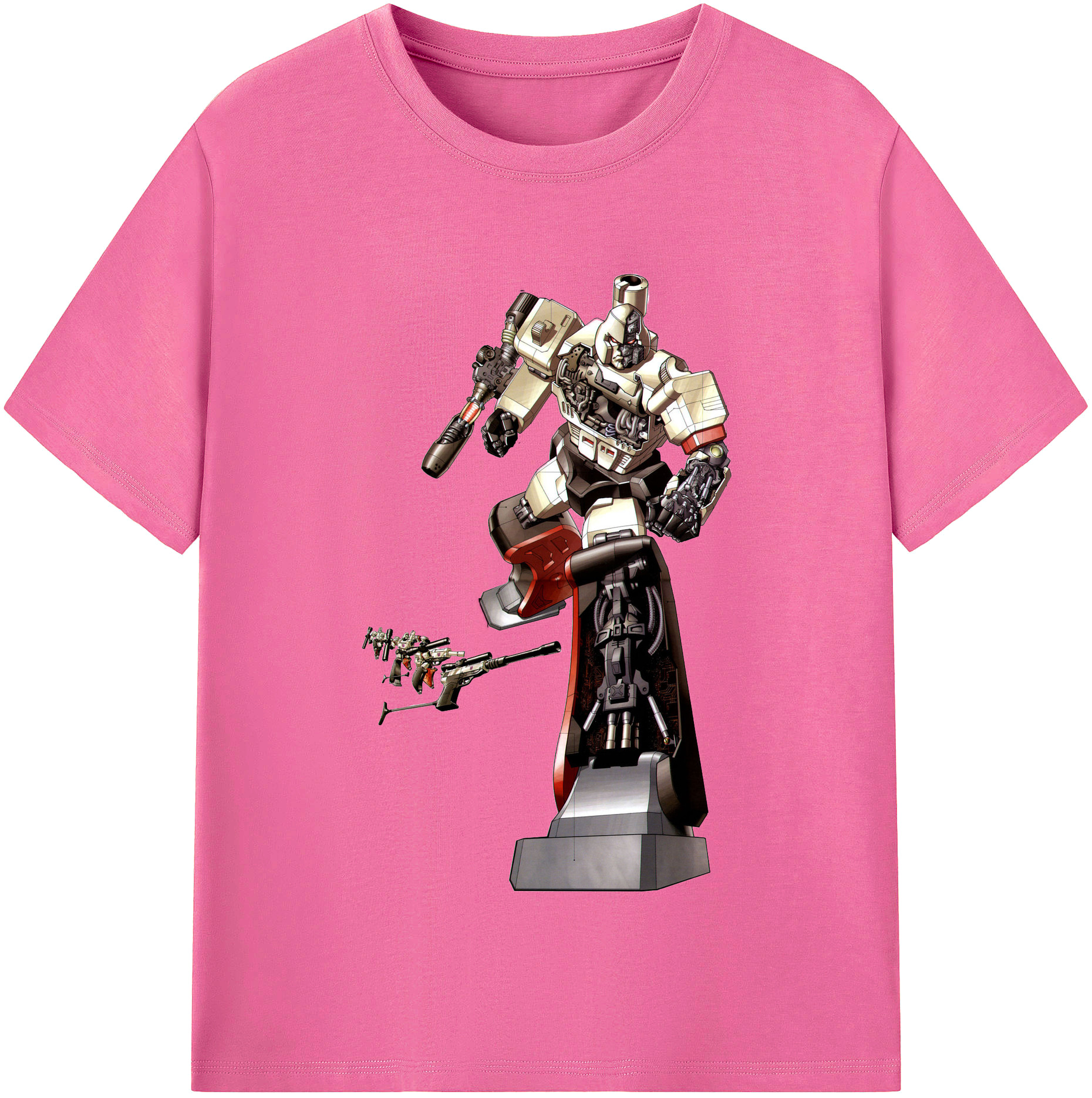 （画像用）  レディースカジュアルプリントTシャツ（綿100％）